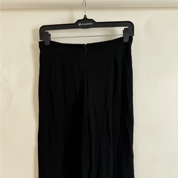 Reformation Black Wide Leg Pants - Picture 4 of 6